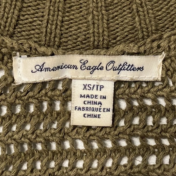 American Eagle Knitted Shirt Size XS - Picture 5 of 6